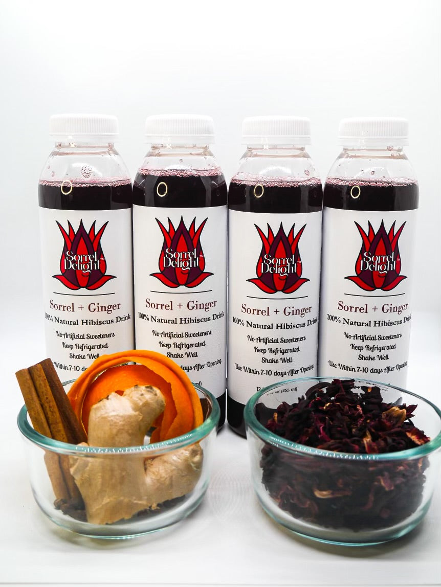 Sorrel + Ginger Drink 8oz