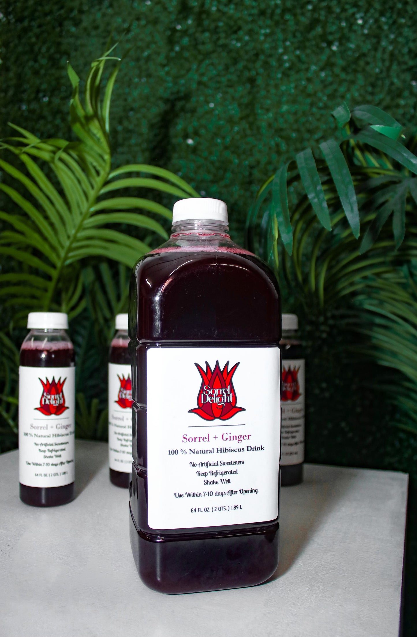 Sorrel + Ginger Drink 64oz